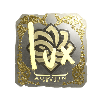 Sticker | lux (Gold) | Austin 2025 CS2 skin