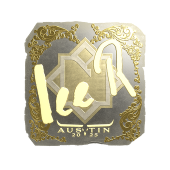 Sticker | 1eeR (Gold) | Austin 2025 CS2 skin