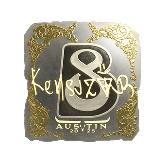 Sticker | kensizor (Gold) | Austin 2025 CS2 skin