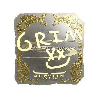 Sticker | Grim (Gold) | Austin 2025 CS2 skin