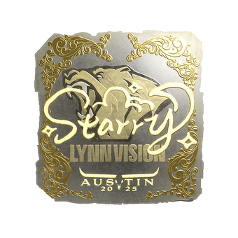 Sticker | Starry (Gold) | Austin 2025 CS2 skin