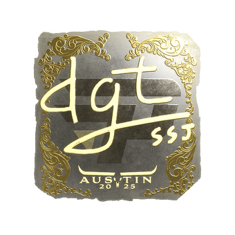 Sticker | dgt (Gold) | Austin 2025 CS2 skin