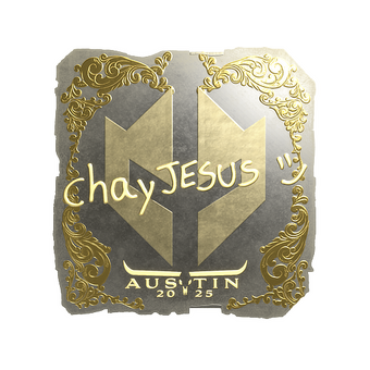 Sticker | chayJESUS (Gold) | Austin 2025 CS2 skin