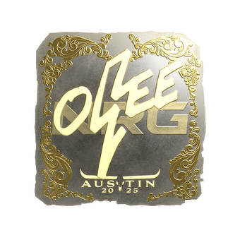 Sticker | oSee (Gold) | Austin 2025 CS2 skin