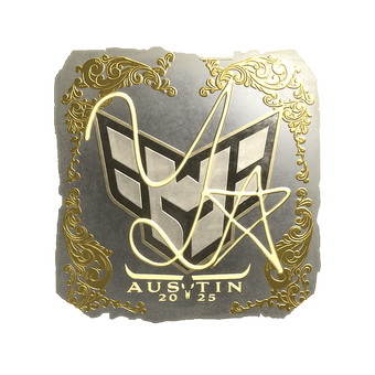 Sticker | yxngstxr (Gold) | Austin 2025 CS2 skin