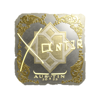 Sticker | Xant3r (Gold) | Austin 2025 CS2 skin