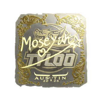 Sticker | Moseyuh (Gold) | Austin 2025 CS2 skin