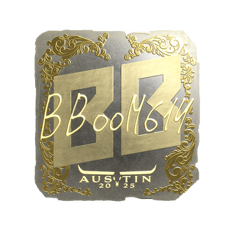 Sticker | Boombl4 (Gold) | Austin 2025 CS2 skin