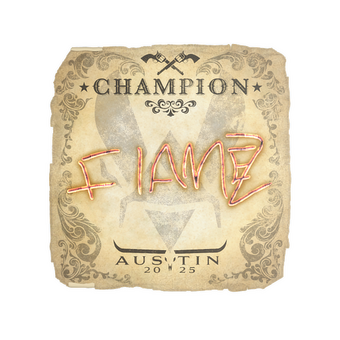 Sticker | FlameZ (Champion) | Austin 2025 CS2 skin