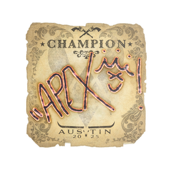 Sticker | apEX (Champion) | Austin 2025 CS2 skin