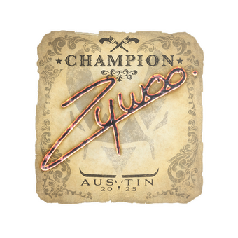 Sticker | ZywOo (Champion) | Austin 2025 CS2 skin