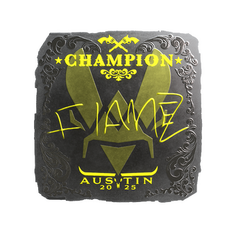 Sticker | FlameZ (Foil, Champion) | Austin 2025 CS2 skin