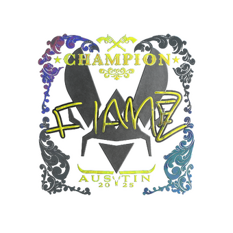 Sticker | FlameZ (Holo, Champion) | Austin 2025 CS2 skin