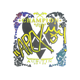 Sticker | apEX (Holo, Champion) | Austin 2025 CS2 skin