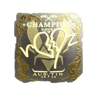 Sticker | ropz (Gold, Champion) | Austin 2025 CS2 skin