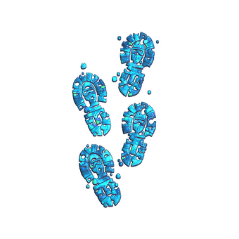 Sticker | CT Tracks (Glitter) CS2 skin