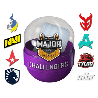Budapest 2025 Challengers Sticker Capsule CS2 skin