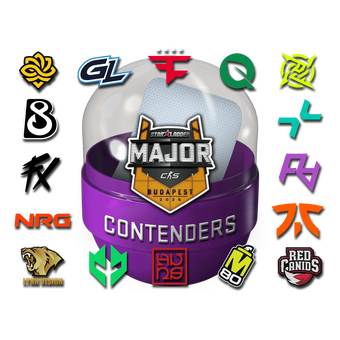 Budapest 2025 Contenders Sticker Capsule CS2 skin