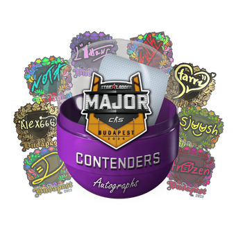 Budapest 2025 Contenders Autograph Capsule CS2 skin