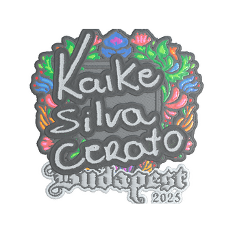 Sticker | KSCERATO (Embroidered) | Budapest 2025 CS2 skin