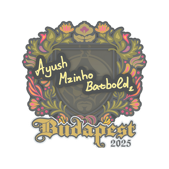 Sticker | mzinho | Budapest 2025 CS2 skin