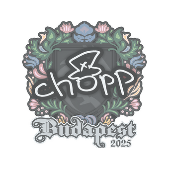 Sticker | chopper | Budapest 2025 CS2 skin