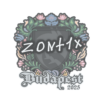 Sticker | zont1x | Budapest 2025 CS2 skin