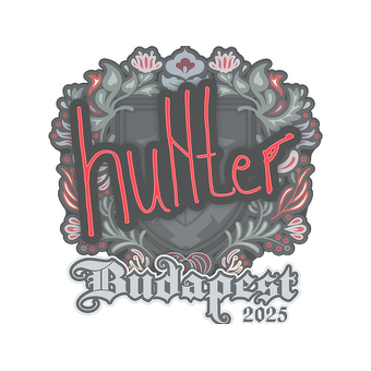 Sticker | huNter- | Budapest 2025 CS2 skin