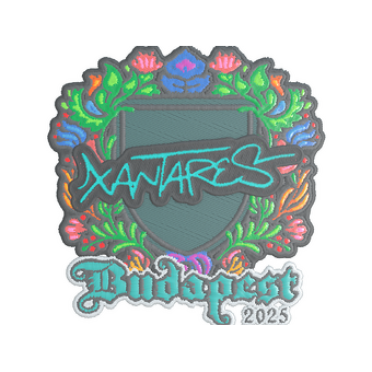 Sticker | XANTARES (Embroidered) | Budapest 2025 CS2 skin
