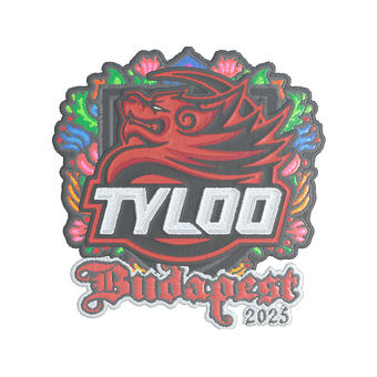 Sticker | TYLOO (Embroidered) | Budapest 2025 CS2 skin