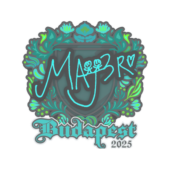 Sticker | MAJ3R | Budapest 2025 CS2 skin