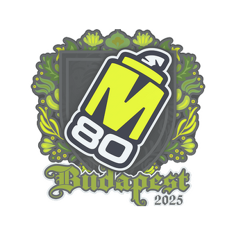 Sticker | M80 | Budapest 2025 CS2 skin