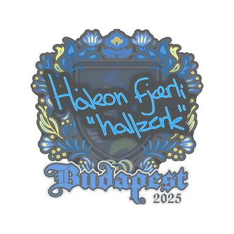 Sticker | hallzerk | Budapest 2025 CS2 skin
