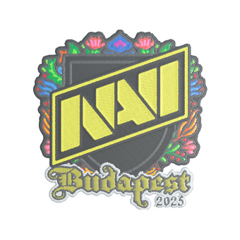 Sticker | Natus Vincere (Embroidered) | Budapest 2025 CS2 skin