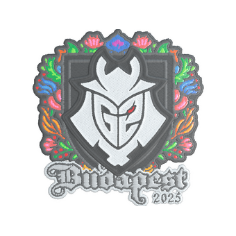 Sticker | G2 esports (Embroidered) | Budapest 2025 CS2 skin