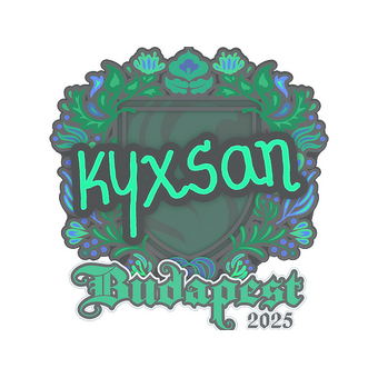 Sticker | kyxsan | Budapest 2025 CS2 skin
