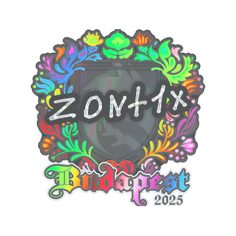 Sticker | zont1x (Holo) | Budapest 2025 CS2 skin