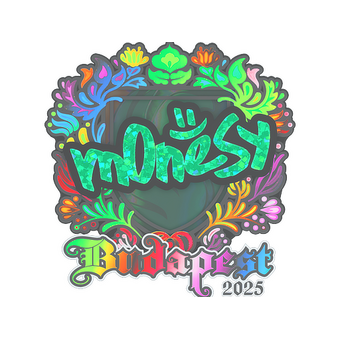Sticker | m0NESY (Holo) | Budapest 2025 CS2 skin