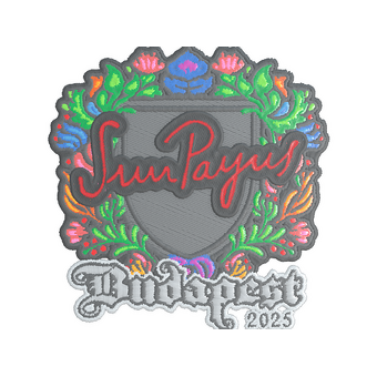 Sticker | SunPayus (Embroidered) | Budapest 2025 CS2 skin