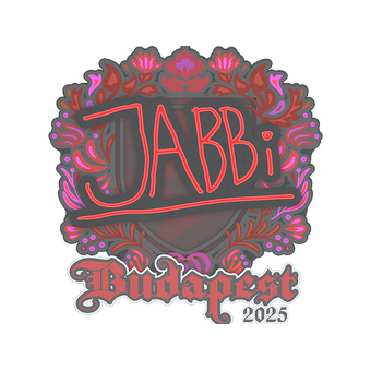 Sticker | jabbi | Budapest 2025 CS2 skin
