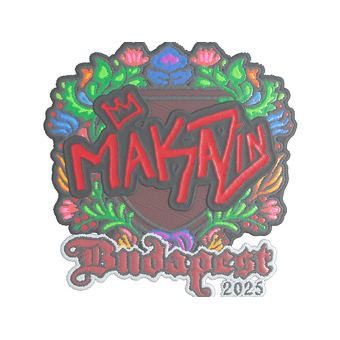 Sticker | Maka (Embroidered) | Budapest 2025 CS2 skin