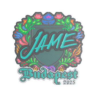 Sticker | Jame (Embroidered) | Budapest 2025 CS2 skin