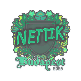 Sticker | nettik | Budapest 2025 CS2 skin