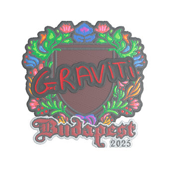 Sticker | Graviti (Embroidered) | Budapest 2025 CS2 skin