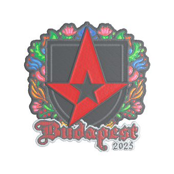 Sticker | Astralis (Embroidered) | Budapest 2025 CS2 skin