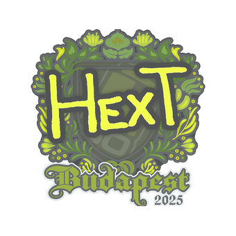 Sticker | HexT | Budapest 2025 CS2 skin