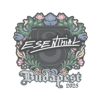 Sticker | esenthial | Budapest 2025 CS2 skin