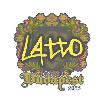 Sticker | latto | Budapest 2025 CS2 skin