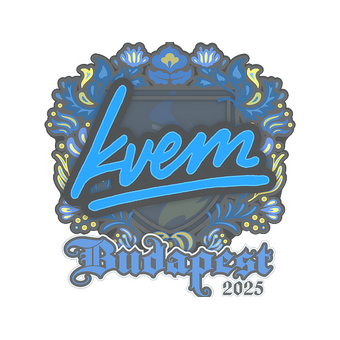 Sticker | Kvem | Budapest 2025 CS2 skin