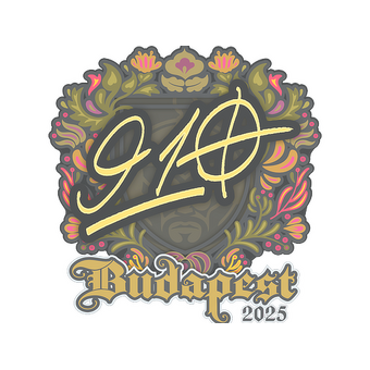 Sticker | 910 | Budapest 2025 CS2 skin